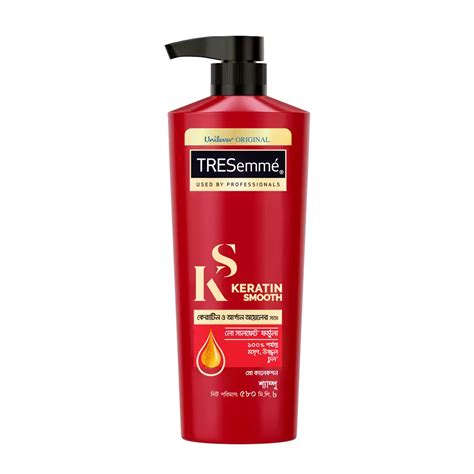 Tresemme Shampoo Keratin Smooth 580ml Nurplaza