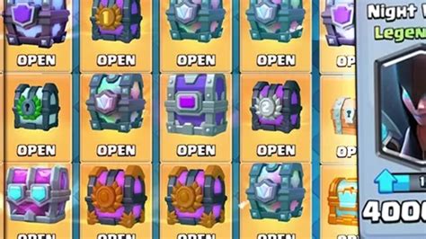 Chest Opening Clash Royale România YouTube