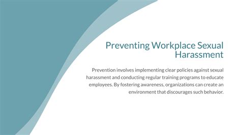 Ppt Promoting Respectful Workplaces Addressing Sexual Harassment