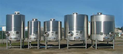 Quality Stainless Tanks For Wine Beer Spirits Special Applications