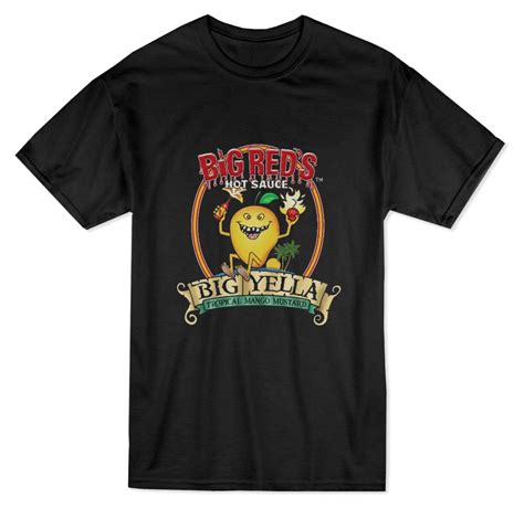 Big Yella T Shirt Big Red S Hot Sauce