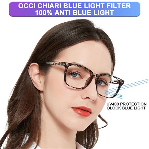 Occi Chiari Reading Glasses Women Blue Light Blocking Readers For