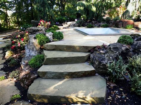 Sawn Natural Stone Steps Stone Steps