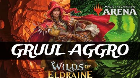 Gruul Aggro Bo Wilds Of Eldraine Mtgvoe Mtg Arena Magic