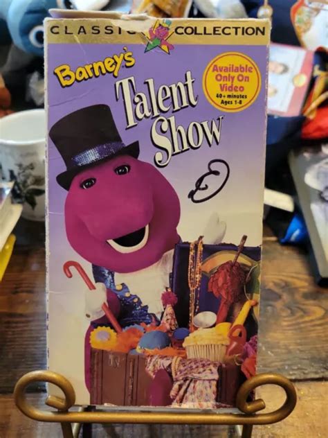 Vintage Barneys Talent Show Vhs Classic Collection Barney Home Video