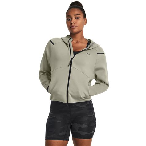 Womens Zip Up Tracksuit Jacket Under Armour Unstoppable Fleece