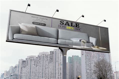 Furniture Billboard Design By Janhavi Pawar On Dribbble
