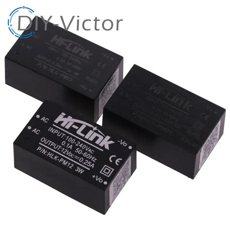 HLK PM01 HLK PM03 HLK PM12 HLK 5M05 AC DC 220V To 3 3V Step Down Buck