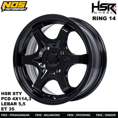 Jual Velg Mobil Avanza Xenia Kijang Lgx Hsr Ring 14 Pcd 4x114 3