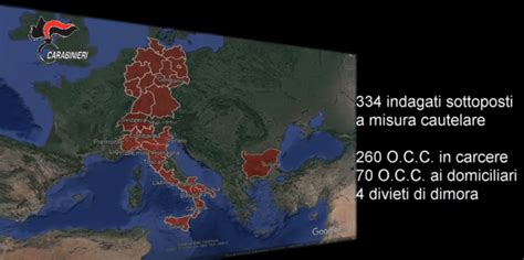 Ndrangheta Operazione Rinascita Scott 334 In Italia E All Estero