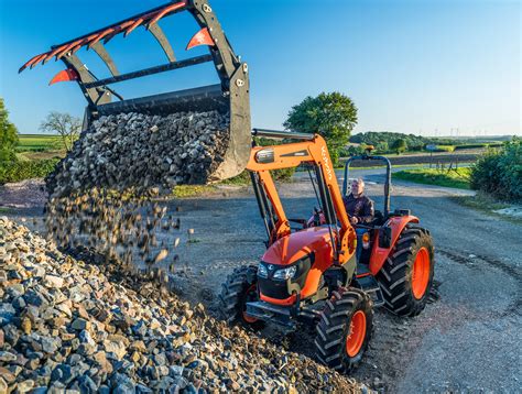 Kubota Loader Range For M Series Tractors Greenkeeping Magazine