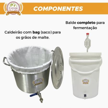 Kits De Equipamentos Biab Cerveja Da Casa