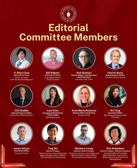 SOPA 2024 Editorial Committee Members - The Society of Publishers in ...