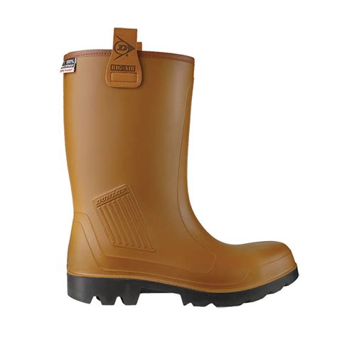 Bottes de sécurité anti froid S5 BTP Industrie Dunlop Purofort