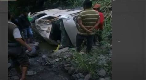 Tres Muertos Y Siete Heridos En Un Accidente De Tránsito Camino A Coroico