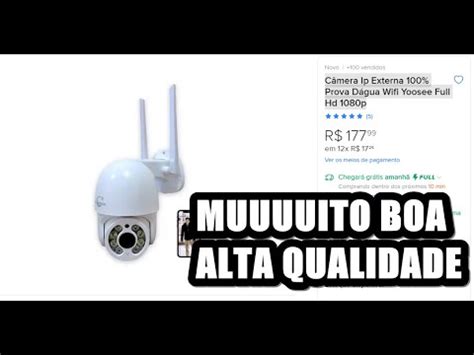 C Mera Ip Externa Prova D Gua Wifi Yoosee Full Hd P Youtube