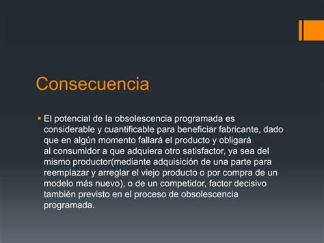 Obsolescencia Programada Ppt Descarga Gratuita