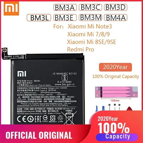 Bater A De Repuesto Para Xiaomi Hongmi Pro Original Bm A Bm C Bm D