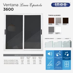 Ventana Corrediza Est Ndar Inco