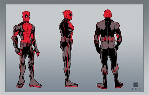 Artstation Study Of Deadpools New Costume