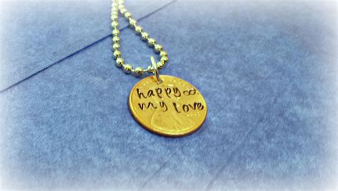 8 Year anniversary / 8th anniversary Gift / by HandStampedTrinkets