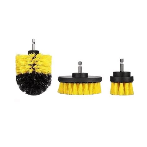 Set 3 Perii Curatare Cu Adaptor Pentru Bormasina Autofiletanta