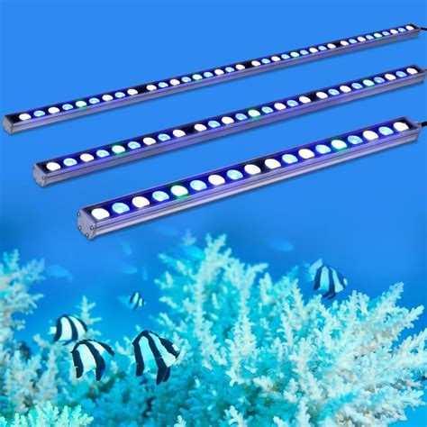 Pcs Lot Hot W Led Aquarium Light Bar Strip Lamp For Reef Coral