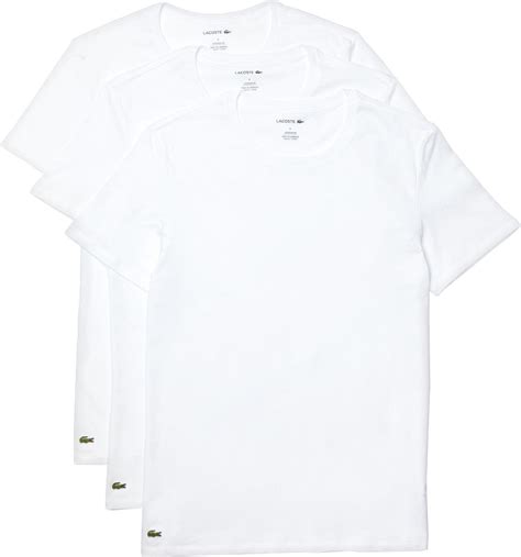 T shirt koszulka męska Lacoste Crew Neck Tee 3 Pack TH3451 001 Rozmiar