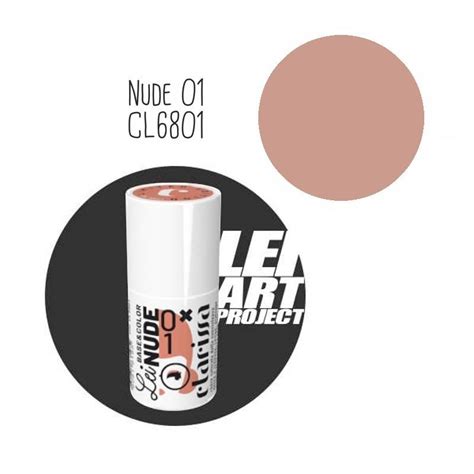 NUDE BASE AND COLOR COLLECTION CLARISSA LEI ESMALTE SEMIPERMANENTE