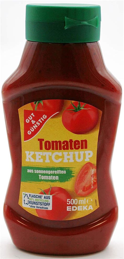 Gut Günstig Tomaten Ketchup 12er Pack 12 x 500ml Amazon de