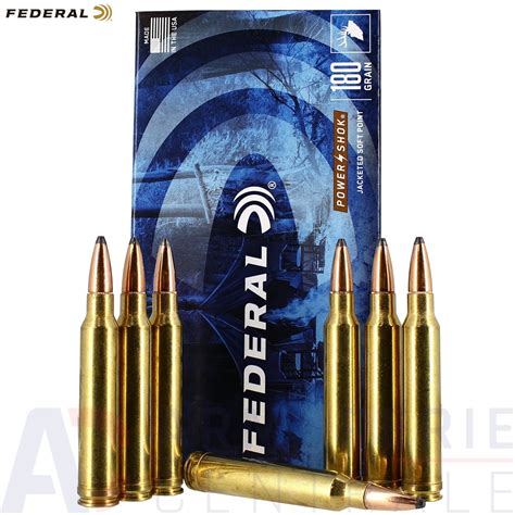 20 Federal Power Shok Jsp 300 Win Mag 180gr Armurerie Centrale