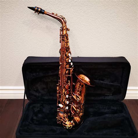 Chateau Cas C Alto Saxophone Dark Lacquer Cognac Reverb