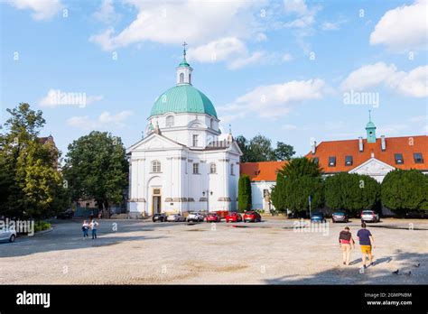 Rynek Nowego Miasta Nowe Miasto New Town Warsaw Poland Stock Photo