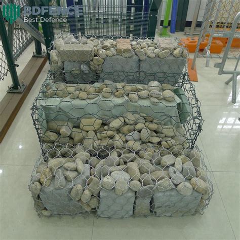 Hexagonal Gabions Bd Fence Gabion Box 2X1X1 Price Stone Cages China