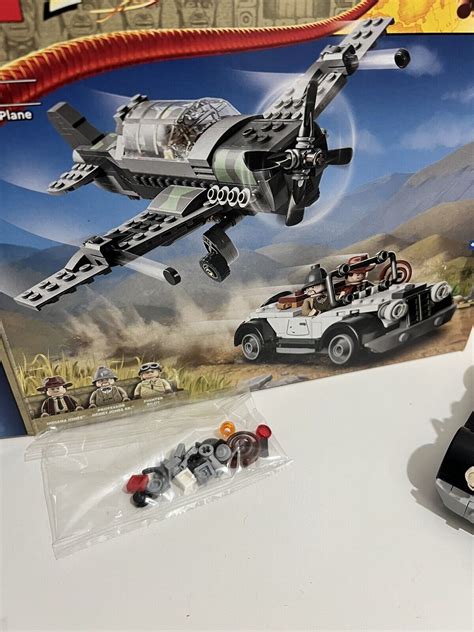 Lego Indiana Jones Fighter Plane Chase 77012 673419361958 Ebay