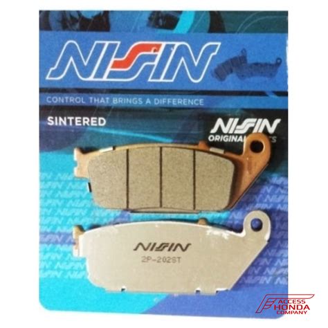 Тормозные колодки Nissin 2P-202 для мотоцикла Honda для тормозные ...