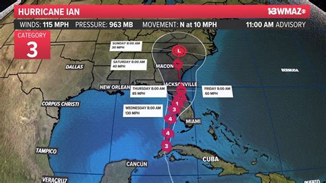 Track Hurricane Ian Live With Forecasts Tracks Spaghetti Models