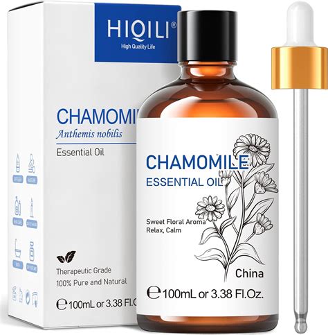 Hiqili Chamomile Essential Oil For Diffuser 100ml Natural Pure