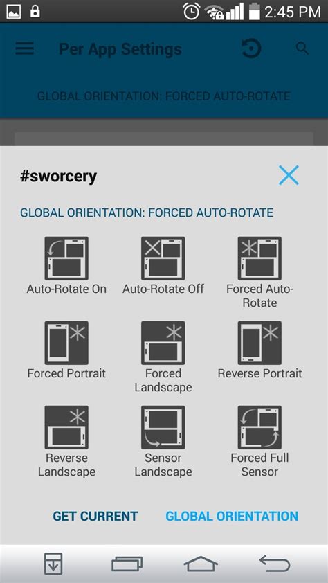 How To Customize Your Android Phones Screen Orientation With Rotation