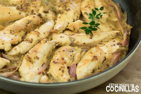 Receta De Pechuga De Pollo A La Mostaza Varios De Pollo