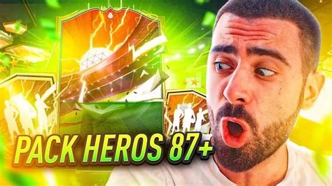 La Chance J Ouvre Mon Pack Heros Max Et Je Pack Un Gros Joueur Sur