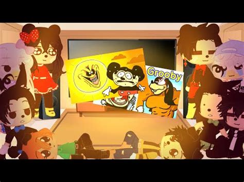 Mickey Mouse And Friends React To FNF Mokey Mod UPDATE Mokeys Show The