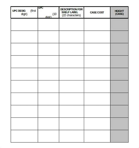 21 Warehouse Inventory Templates Sample Example Format Download