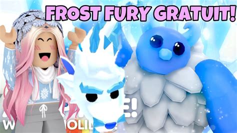 COMMENT AVOIR LE FROST FURY FLY ET RIDE GRATUITEMENT Dans ADOPT ME