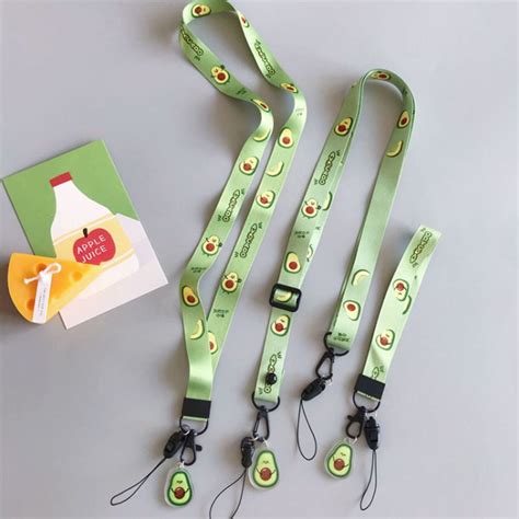 High Quality Heated Transfer Keychain Neck Strap Cute Wrist Strap