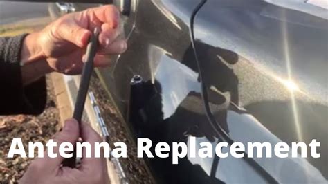 How To Replace A Car Antenna In Under Two Minutes Youtube