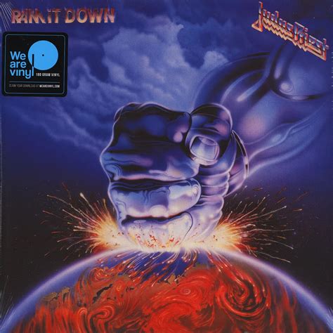 Judas Priest Ram It Down Vinyl Lp 1988 Eu Reissue Hhv