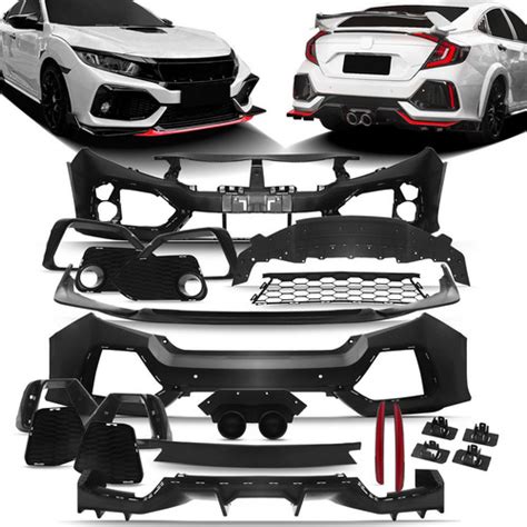 Body Kit Honda Civic G10 2017 2018 2019 2020 2021 Mercadolivre