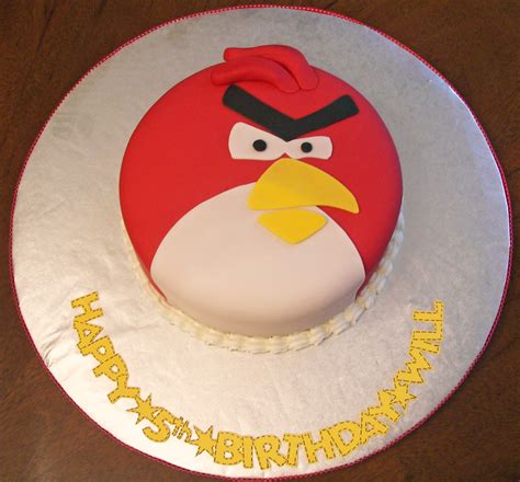 Angry Birds Yellow Bird Cake