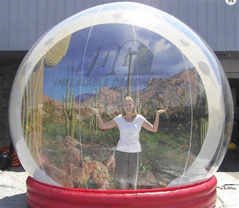 Giant Inflatable Snow Globe Philly Photo Booths